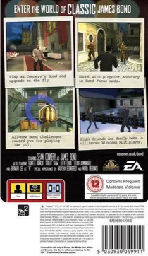 007 - From Russia with Love (EU) box cover back